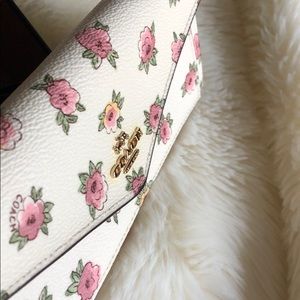 COACH Flower Patch Slim Wallet